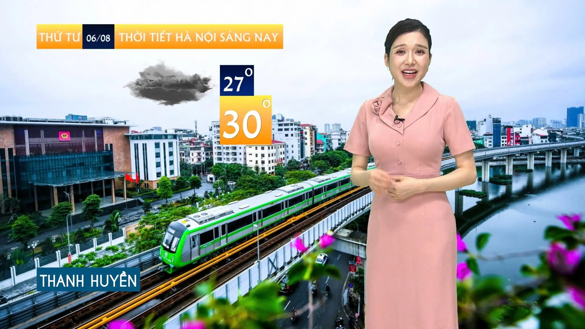 Dự báo thời tiết trưa | 06/08/2025